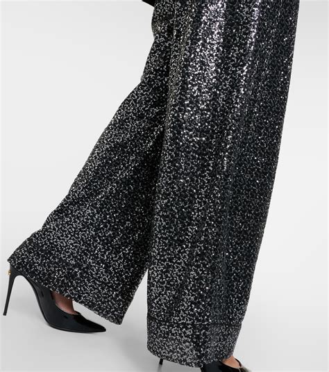 pants dolce gabbana|dolce and gabbana sequin pants.